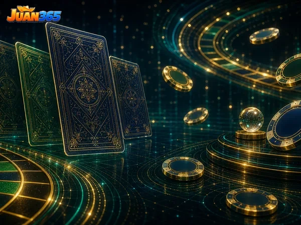 Live casino tables highlighted on the JUAN365 homepage